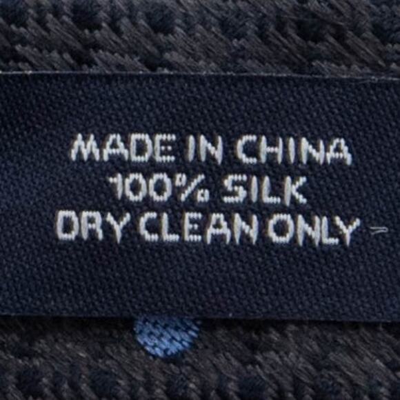 Daniel Cremieux Gray Polka Dot 100% Silk Self Tie Bow Tie Bowtie - Picture 5 of 7